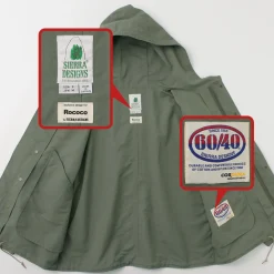 SIERRA DESIGNS Jackets^/ CORDURA 60/40 Short Mods Hoodie