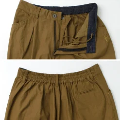 SLOW HANDS Trousers^/ Back Satin Poofy Tuck Pants