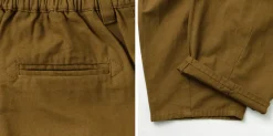SLOW HANDS Trousers^/ Back Satin Poofy Tuck Pants