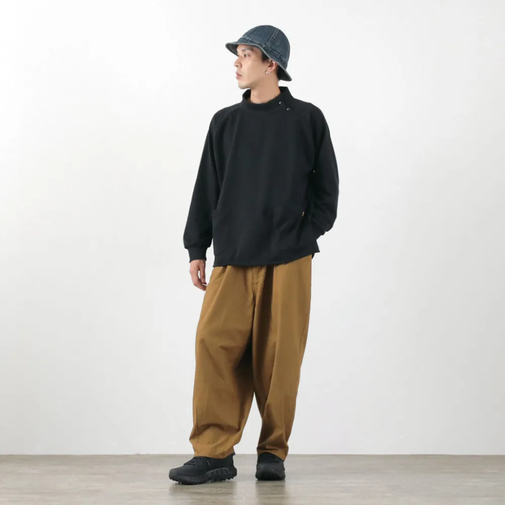 SLOW HANDS Trousers^/ Back Satin Poofy Tuck Pants