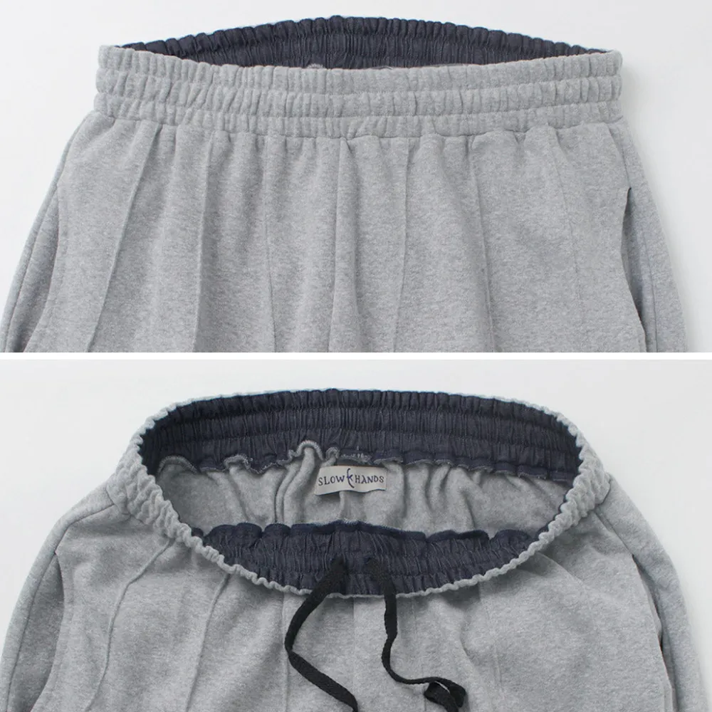 SLOW HANDS Trousers^/ Cotton Fleece Moroccan Pants