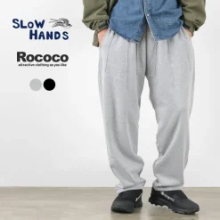 SLOW HANDS Trousers^/ Cotton Fleece Moroccan Pants