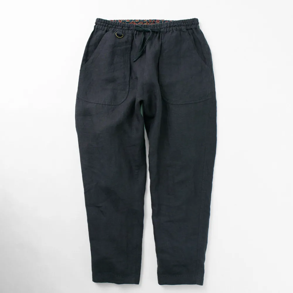 SLOW HANDS Trousers^/ Fine Linen Daytripper Pants