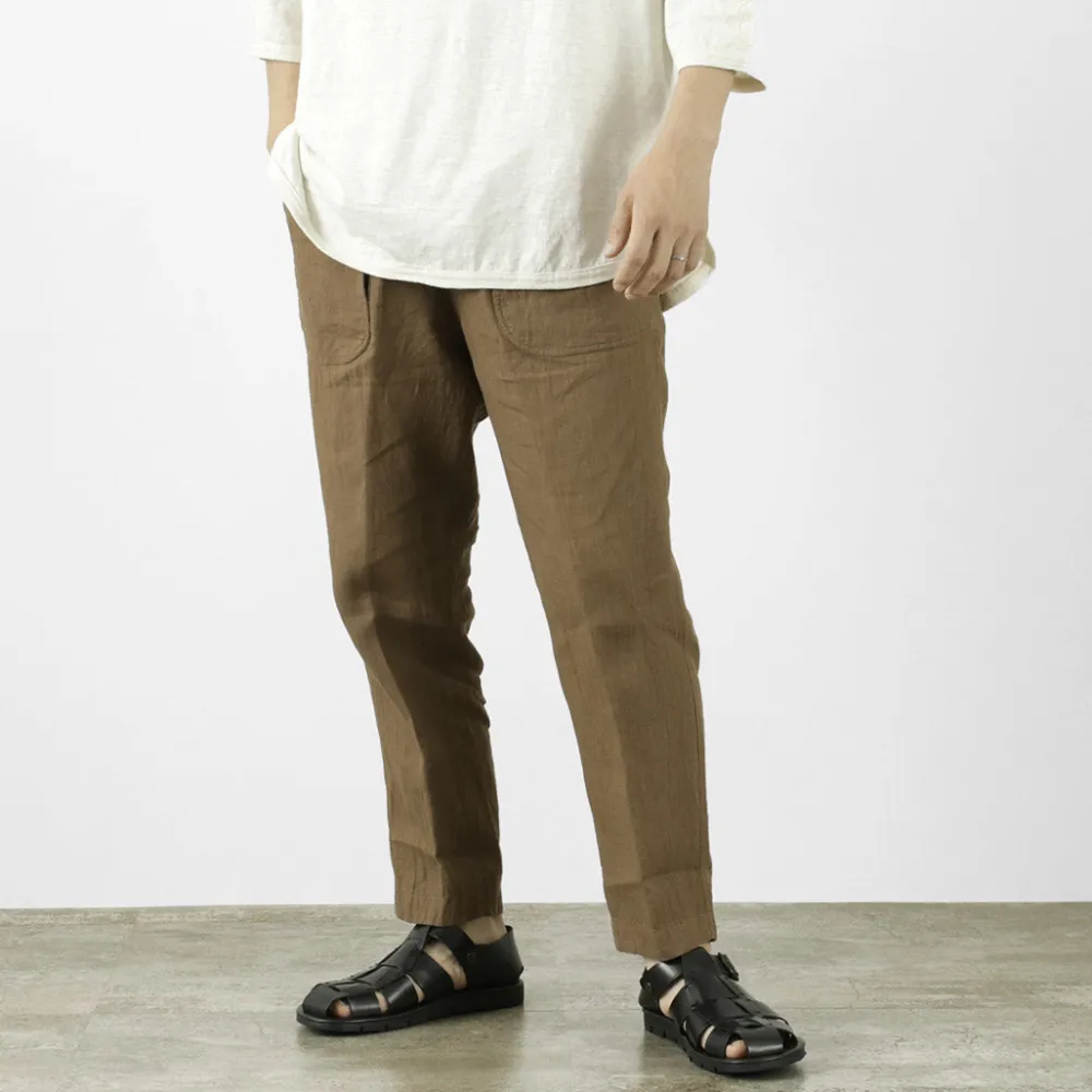 SLOW HANDS Trousers^/ Fine Linen Daytripper Pants