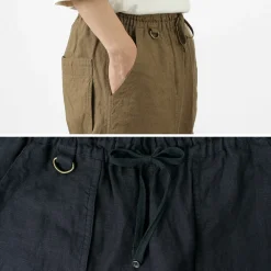 SLOW HANDS Trousers^/ Fine Linen Daytripper Pants