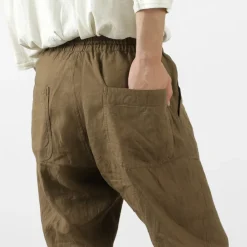 SLOW HANDS Trousers^/ Fine Linen Daytripper Pants