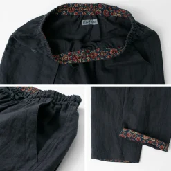 SLOW HANDS Trousers^/ Fine Linen Daytripper Pants