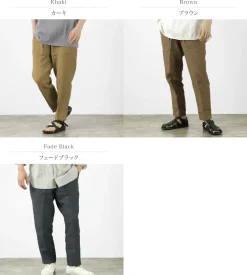 SLOW HANDS Trousers^/ Fine Linen Daytripper Pants