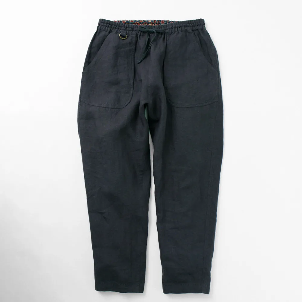SLOW HANDS Trousers^/ Fine Linen Daytripper Pants