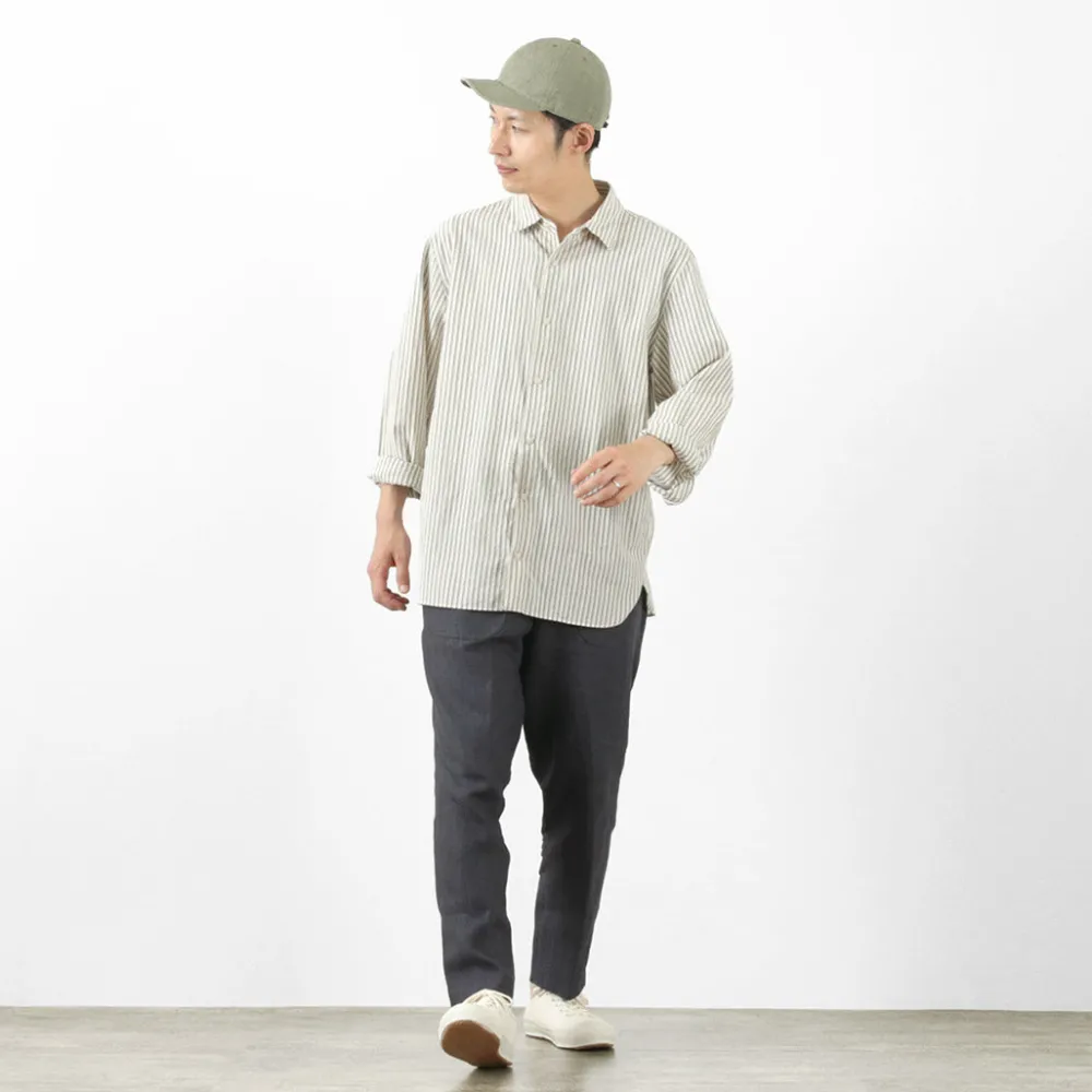 SLOW HANDS Trousers^/ Fine Linen Daytripper Pants