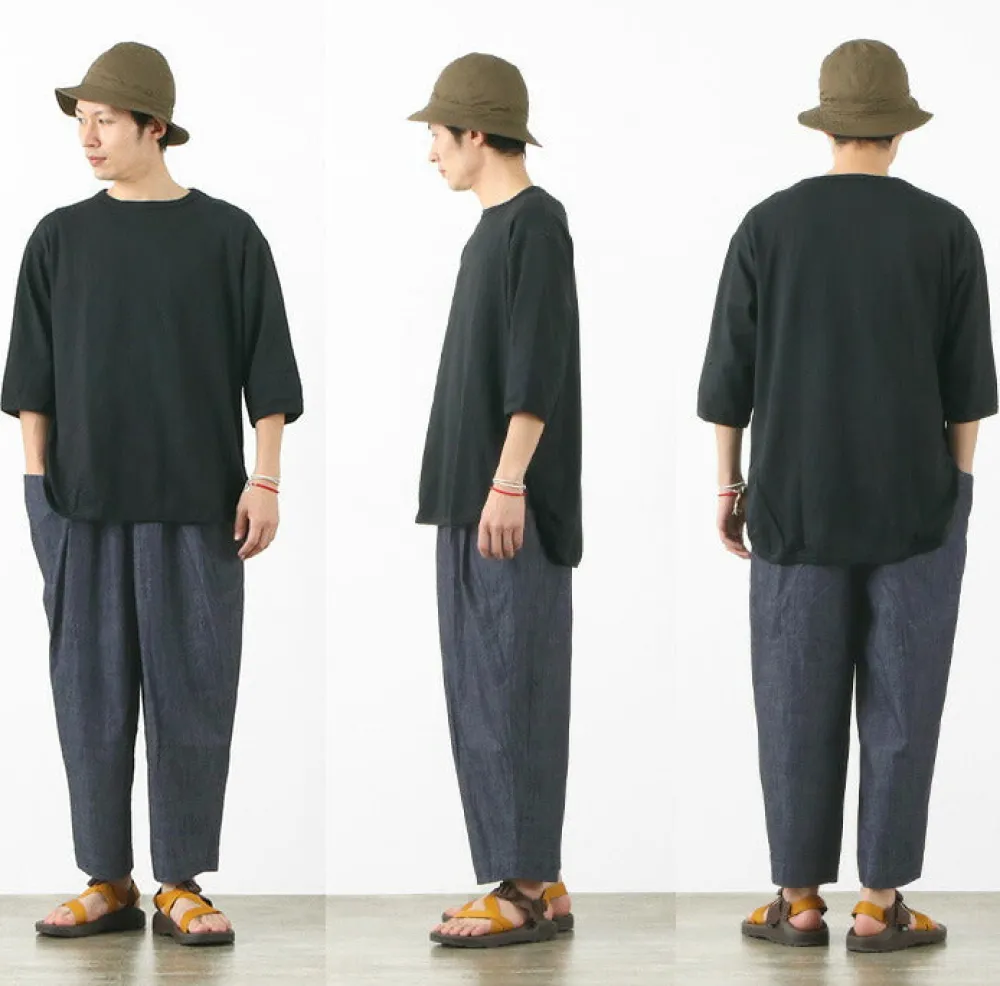 SLOW HANDS Trousers^/ Light Denim Beach Pants