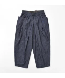 SLOW HANDS Trousers^/ Light Denim Beach Pants