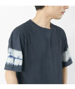 SLOW HANDS T-Shirts^/ Tie-Dye Sleeve T-Shirt