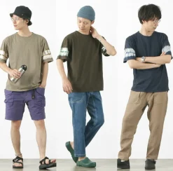 SLOW HANDS T-Shirts^/ Tie-Dye Sleeve T-Shirt