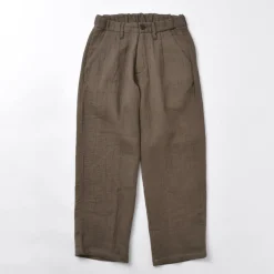 SLOW HANDS Trousers^/ Triple gauze tuck work trousers