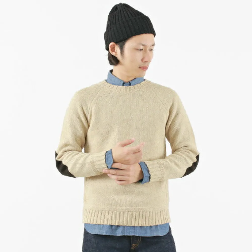 SOGLIA Knits^/ LANDNOAHBritish Wool Crewneck Sweater