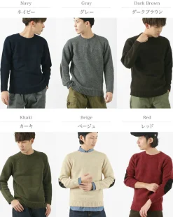 SOGLIA Knits^/ LANDNOAHBritish Wool Crewneck Sweater