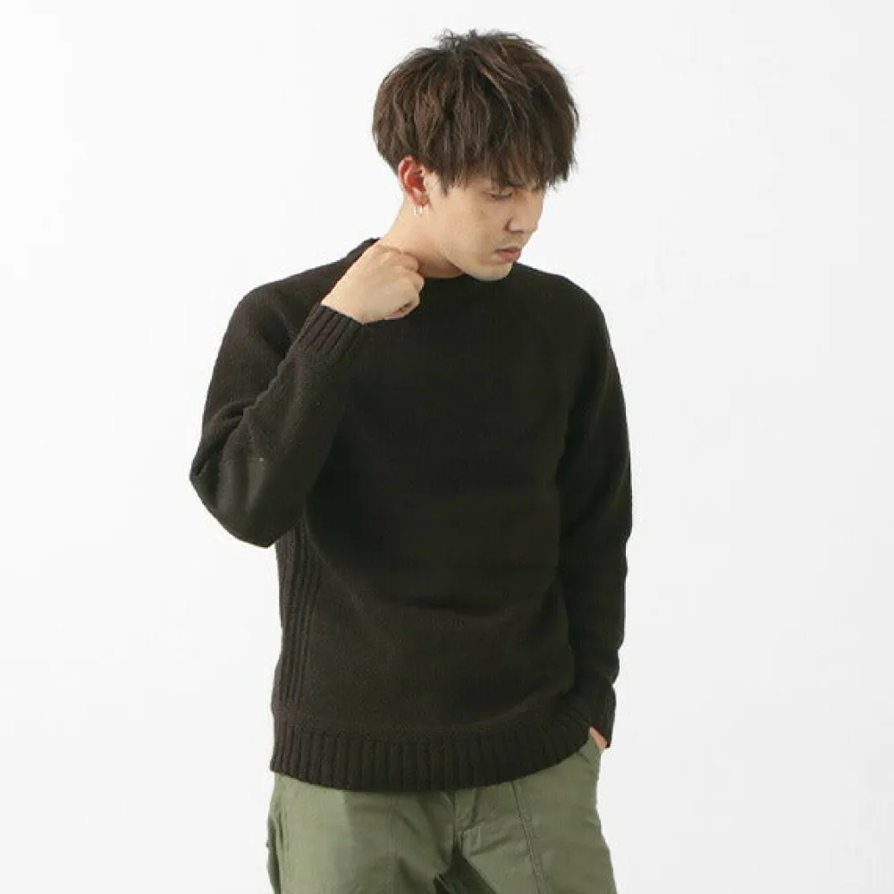 SOGLIA Knits^/ LANDNOAHBritish Wool Crewneck Sweater