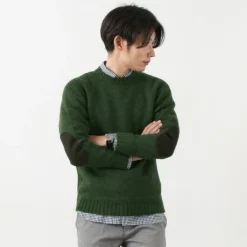 SOGLIA Knits^/ LANDNOAHBritish Wool Crewneck Sweater
