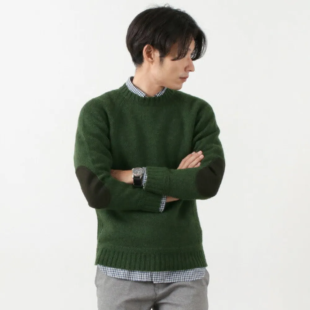 SOGLIA Knits^/ LANDNOAHBritish Wool Crewneck Sweater