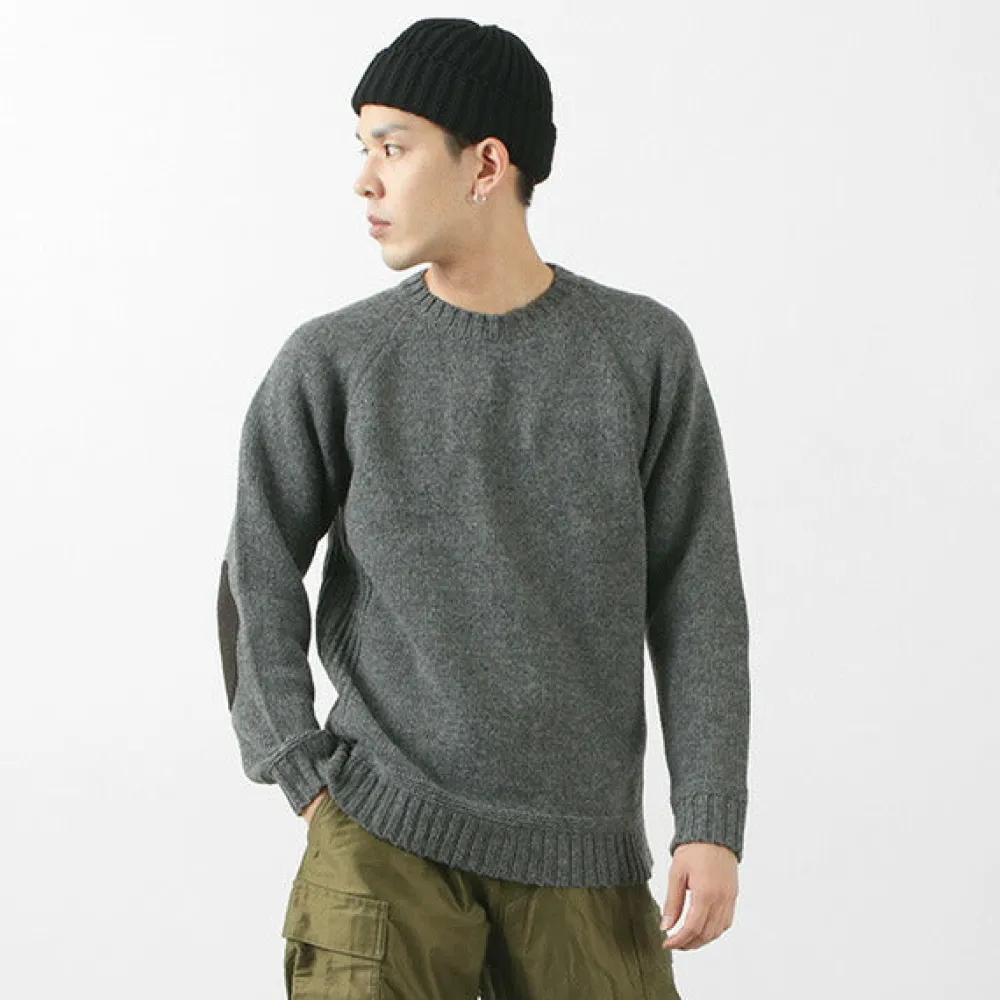 SOGLIA Knits^/ LANDNOAHBritish Wool Crewneck Sweater