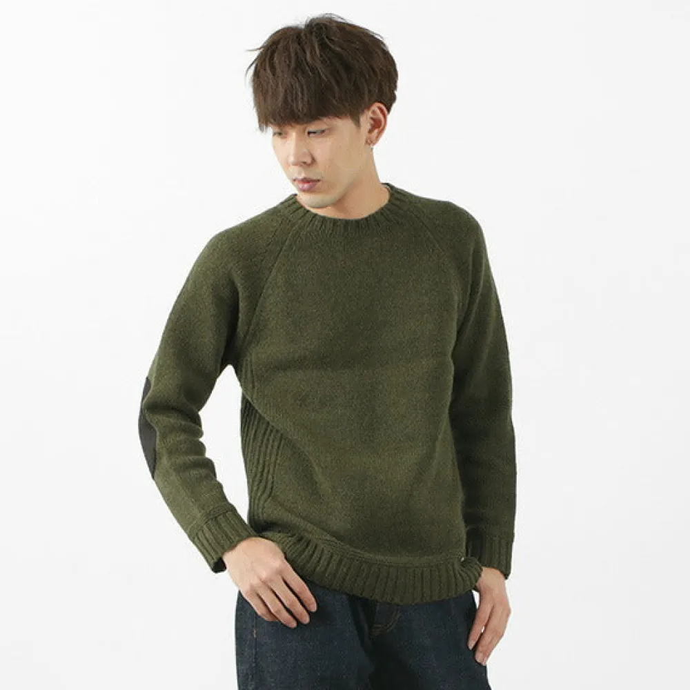 SOGLIA Knits^/ LANDNOAHBritish Wool Crewneck Sweater