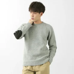 SOGLIA Knits^/ LANDNOAHBritish Wool Crewneck Sweater