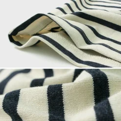 SOGLIA T-Shirts^/ Open End French Sleeve T-Shirt Striped