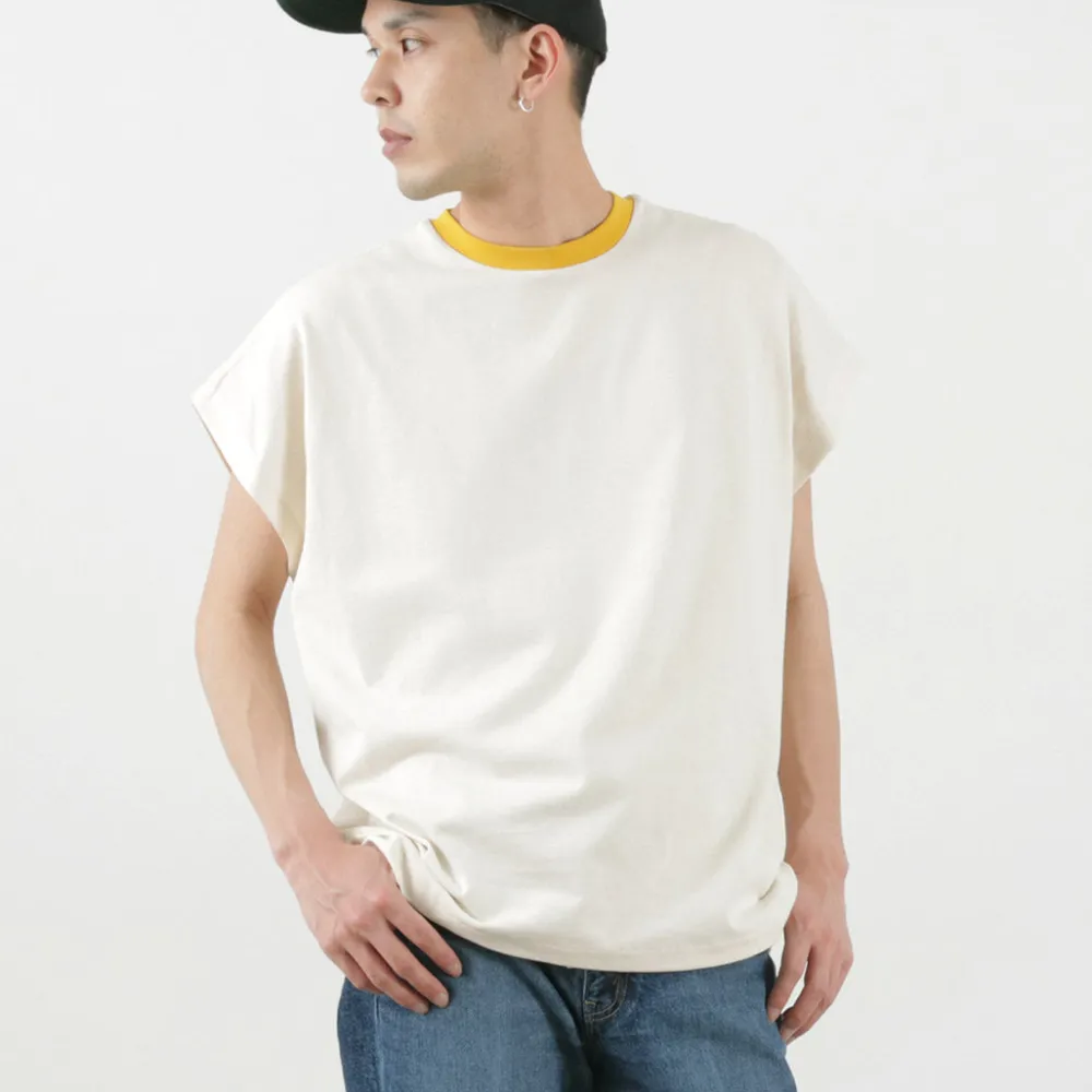 SOGLIA T-Shirts^/ Open Ended French Sleeve T-Shirt Solid