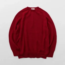 SOGLIA Knits^/ Weaners Seamless Merino Wool Crew Neck Sweater
