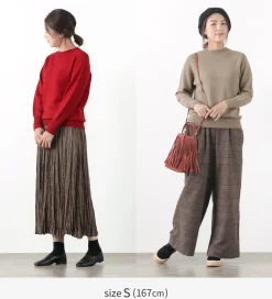 SOGLIA Knits^/ Weaners Seamless Merino Wool Crew Neck Sweater