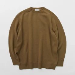 SOGLIA Knits^/ Weaners Seamless Merino Wool Crew Neck Sweater