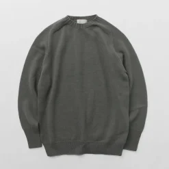 SOGLIA Knits^/ Weaners Seamless Merino Wool Crew Neck Sweater