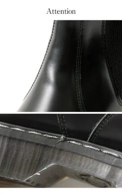 SOLOVAIR Leather Shoes & Boots^/ THE DEALER BOOT Hi-SHINE black