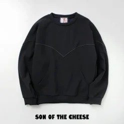 SON OF THE CHEESE Sweatshirts^/ Aerogel Crew black