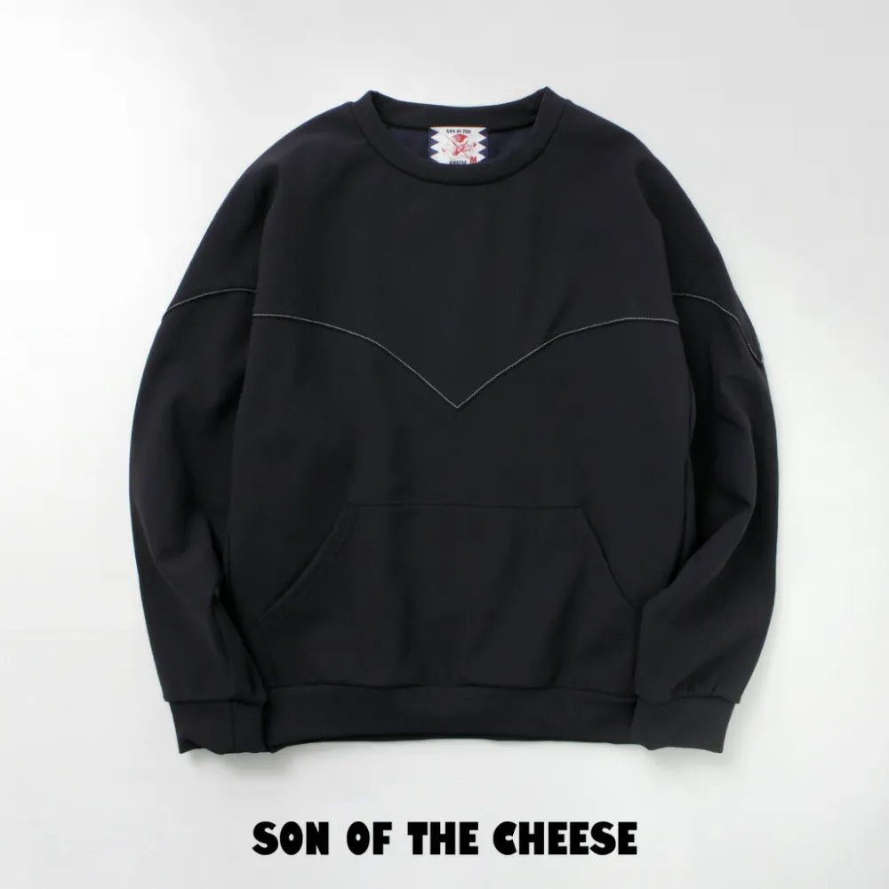 SON OF THE CHEESE Sweatshirts^/ Aerogel Crew black