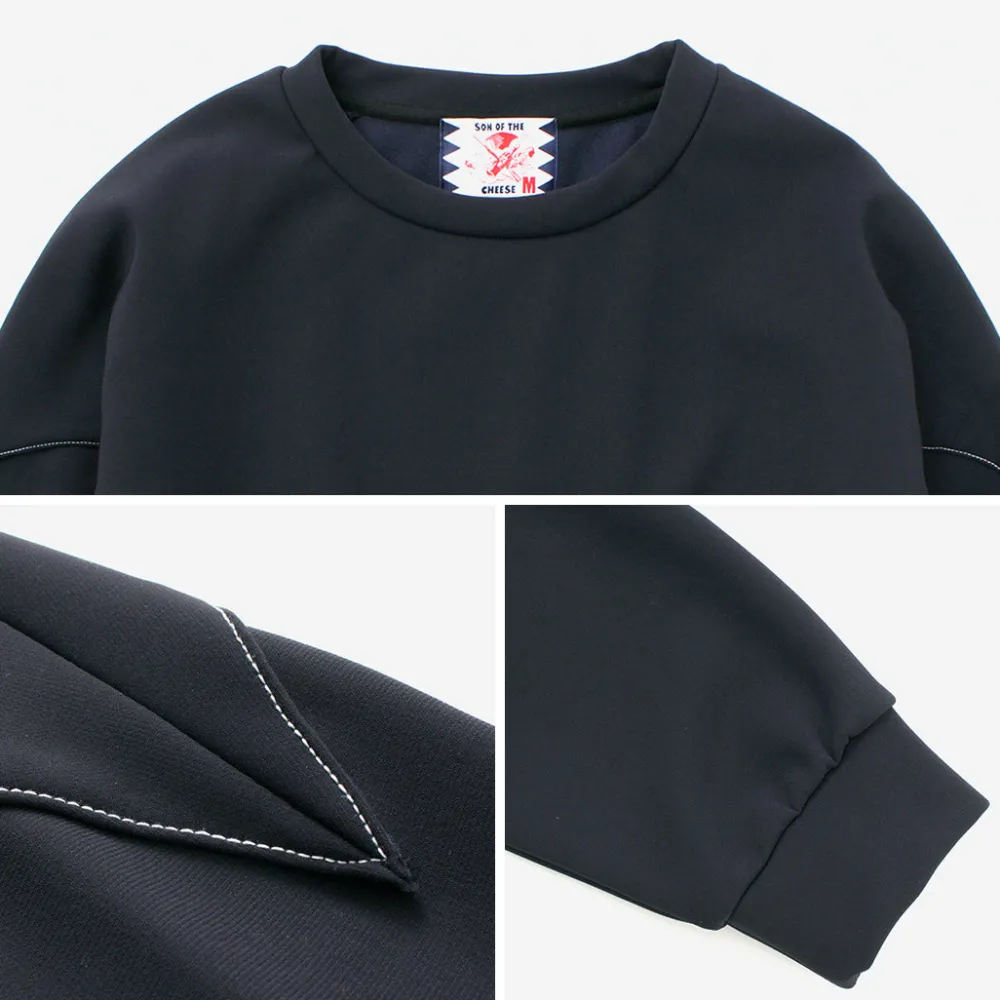 SON OF THE CHEESE Sweatshirts^/ Aerogel Crew black