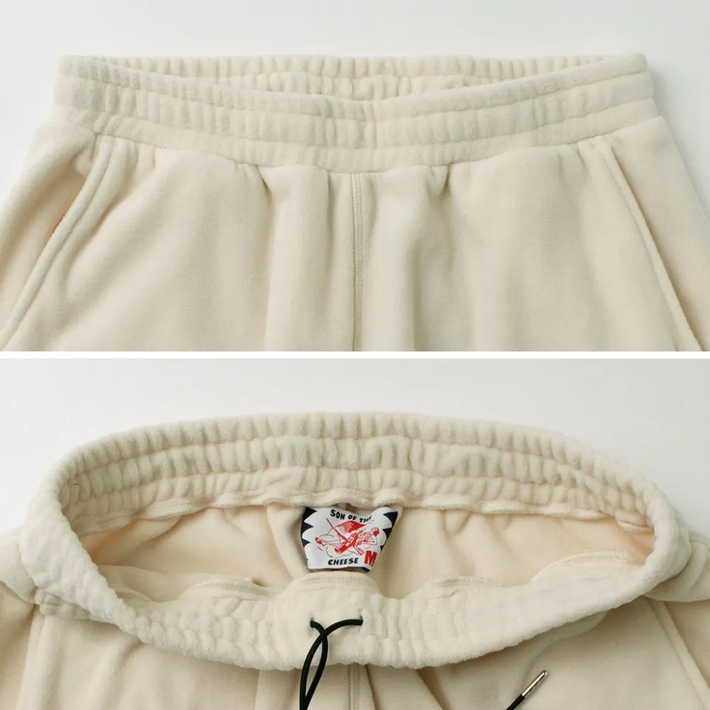 SON OF THE CHEESE Trousers^/ Double Knee Fleece Pants