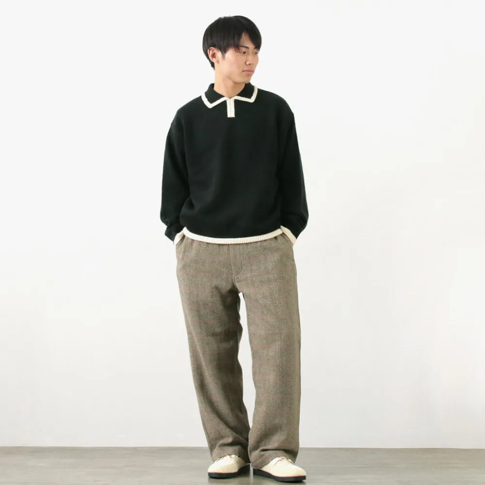 SON OF THE CHEESE Trousers^/ Easy Check Pants