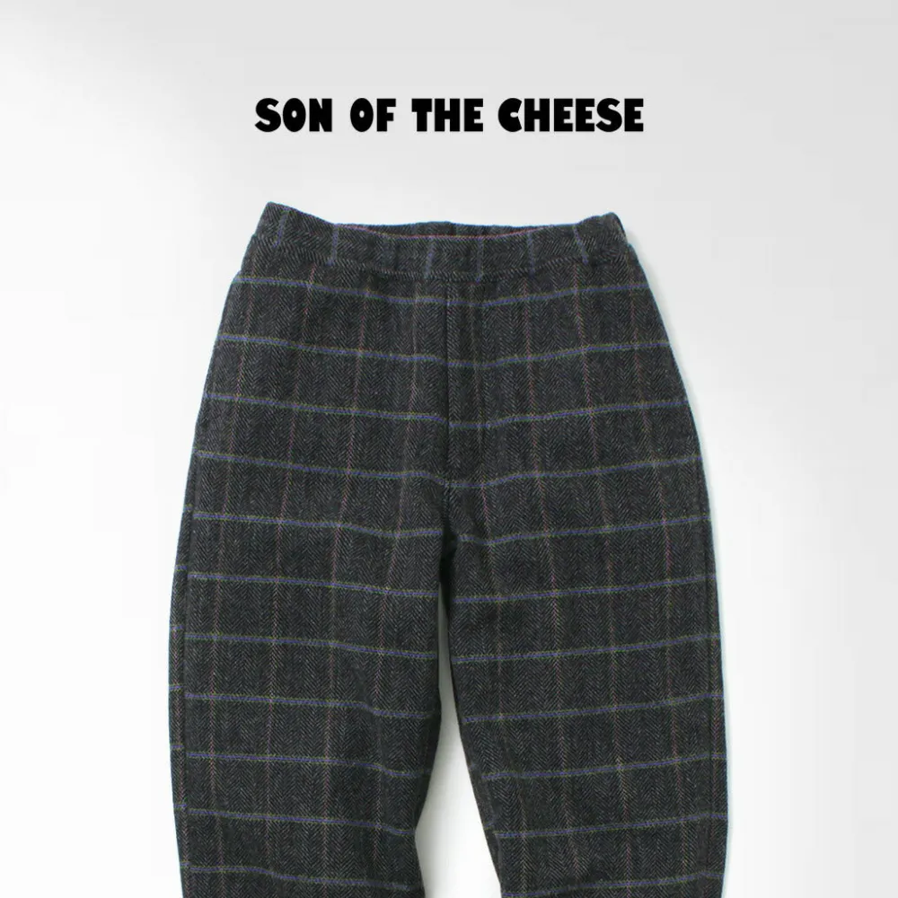 SON OF THE CHEESE Trousers^/ Easy Check Pants