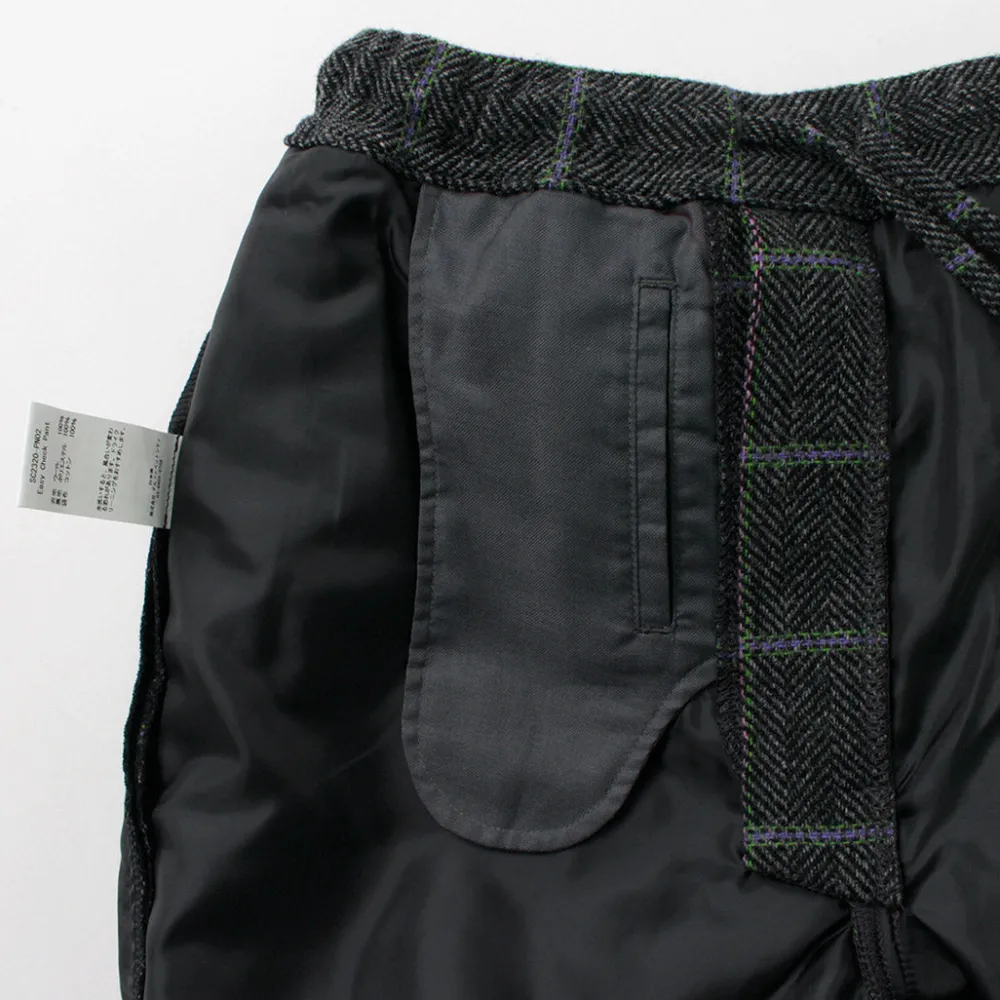 SON OF THE CHEESE Trousers^/ Easy Check Pants