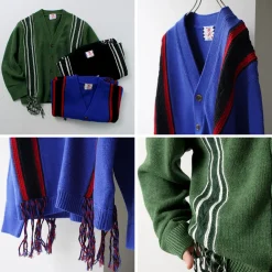 SON OF THE CHEESE Knits^/ Fringe Knit Cardigan