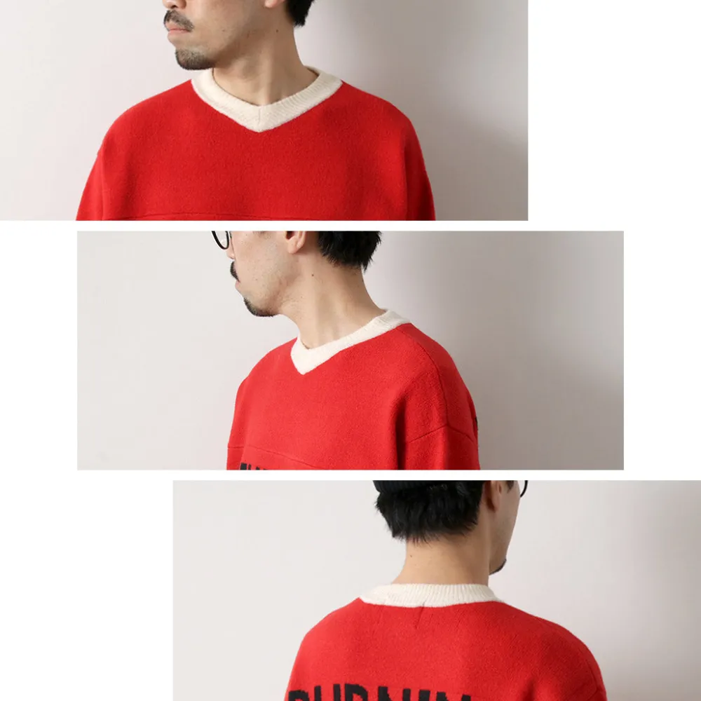 SON OF THE CHEESE Knits^/ Hennessy Football Sweater