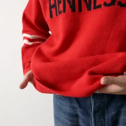 SON OF THE CHEESE Knits^/ Hennessy Football Sweater