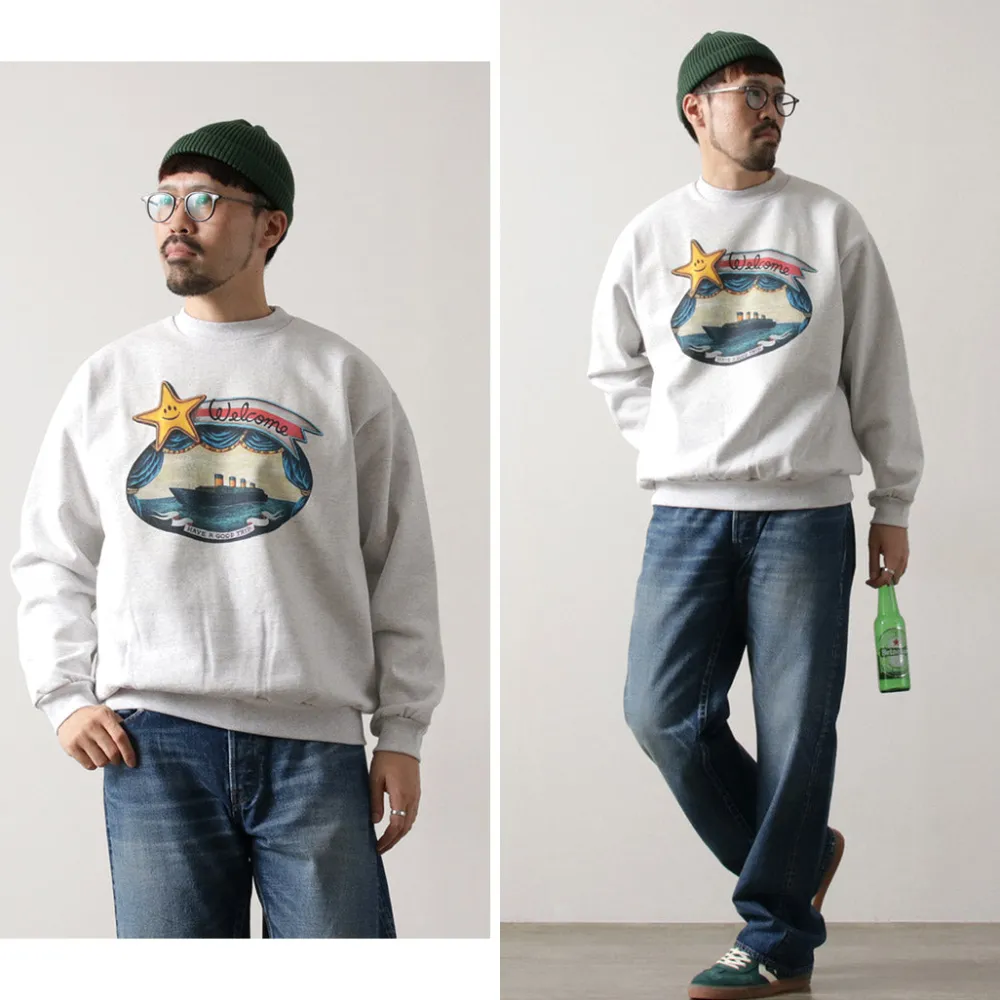 SON OF THE CHEESE Sweatshirts^/ Journey Crewneck Sweatshirt