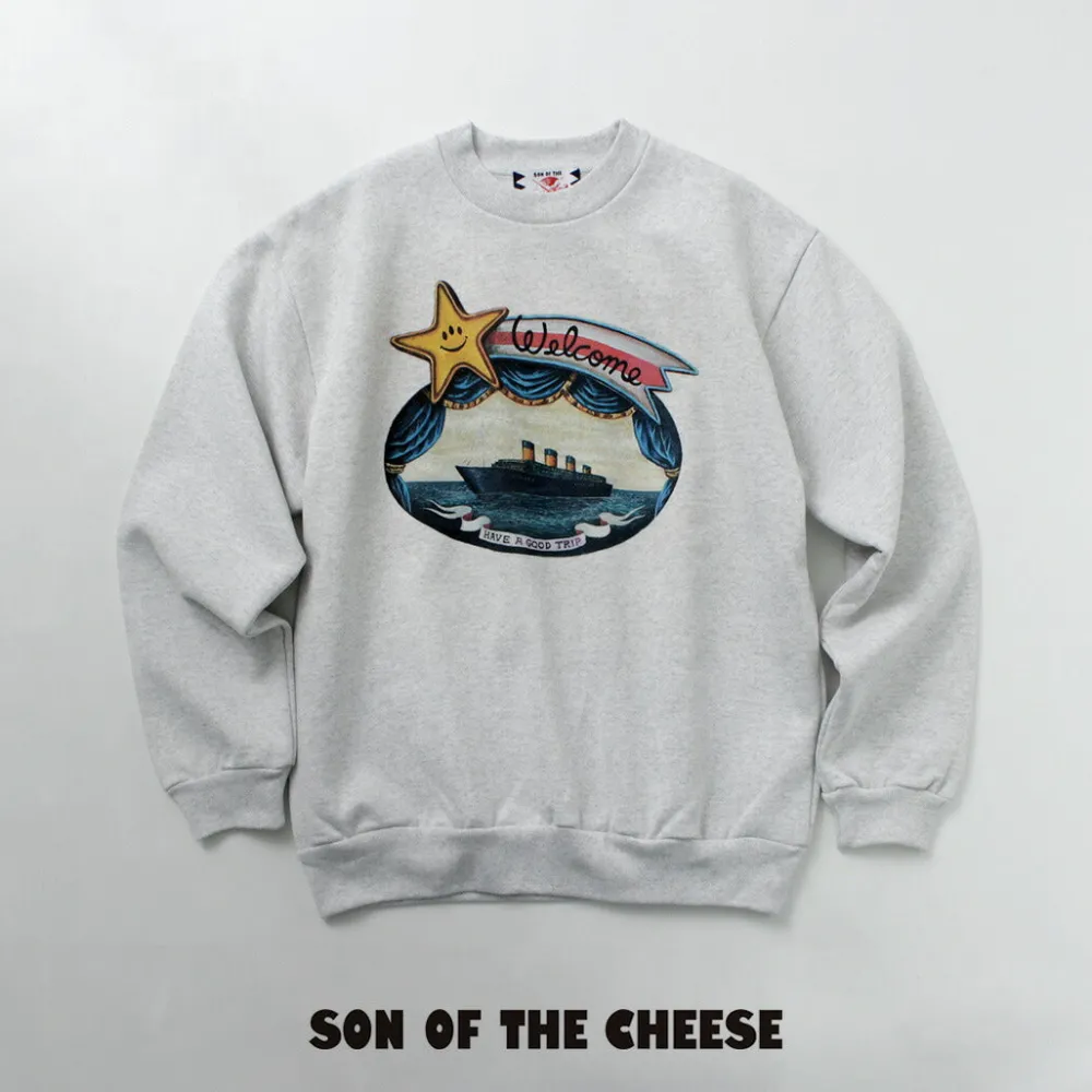 SON OF THE CHEESE Sweatshirts^/ Journey Crewneck Sweatshirt