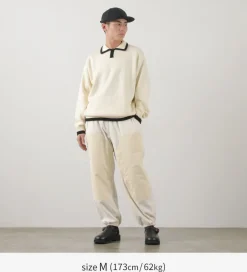 SON OF THE CHEESE Knits^/ Line Polo Knit