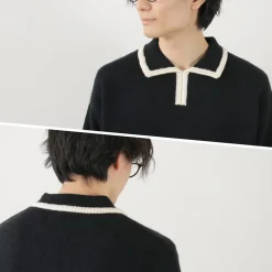 SON OF THE CHEESE Knits^/ Line Polo Knit