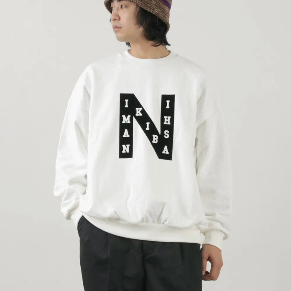 SON OF THE CHEESE Sweatshirts^/ NAMIKIBASHI Crew Neck Sweatshirt