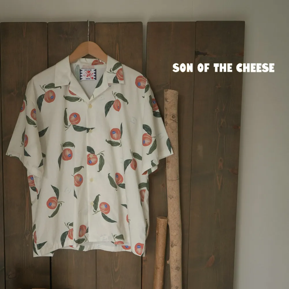 SON OF THE CHEESE Shirts^/ Peaches and Cream Shirt